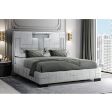Oscar Upholstered Platform Bed - King